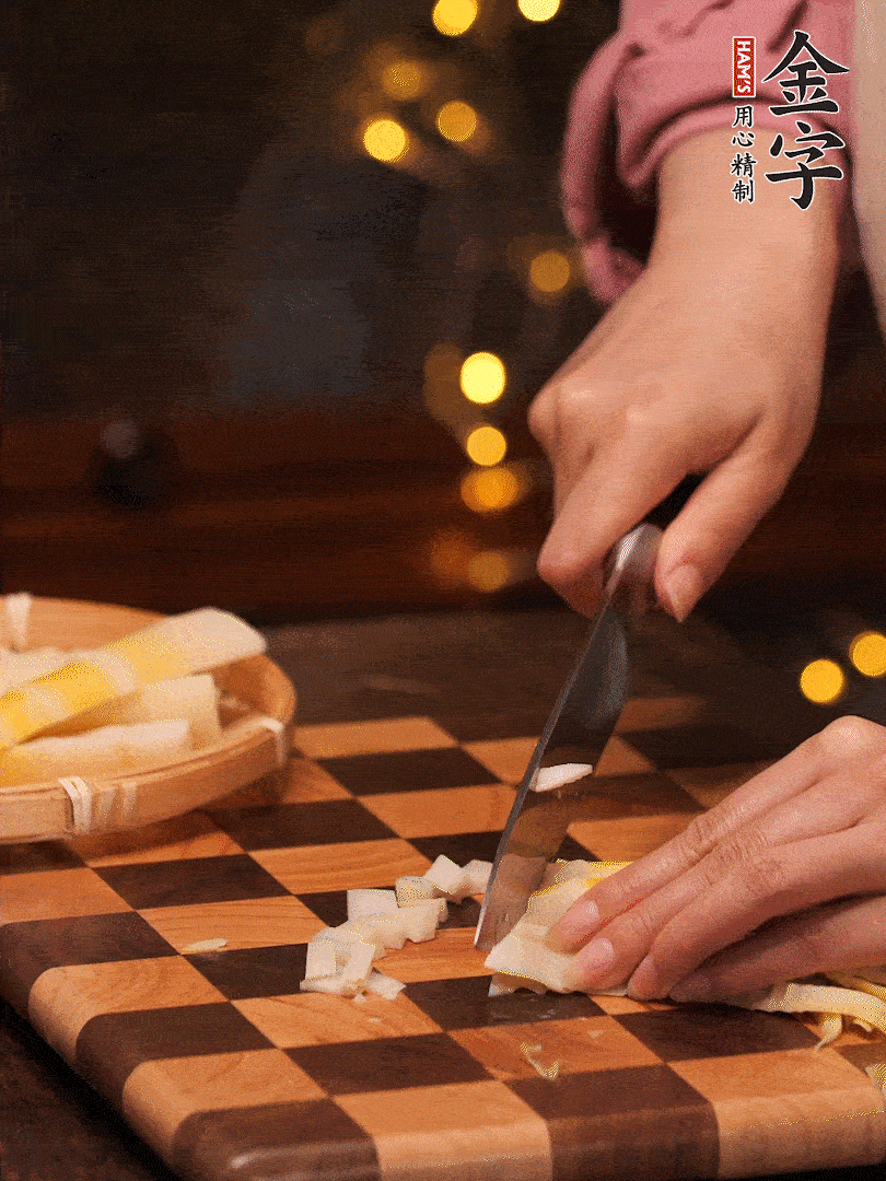 春筍，焯水切